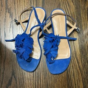 DONATING THIS WEEK! Banana Republic blue sandals